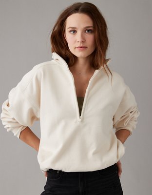 Quarter zip sweater discount women