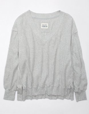 AE Fleece Mock Neck Sweatshirt