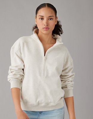 Sudadera sin capucha American Eagle para mujer