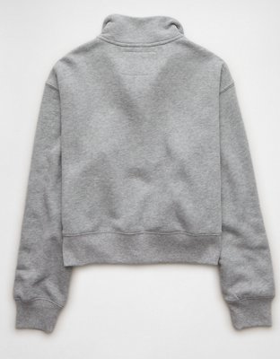 AE Classic Henley Fleece Sweatshirt