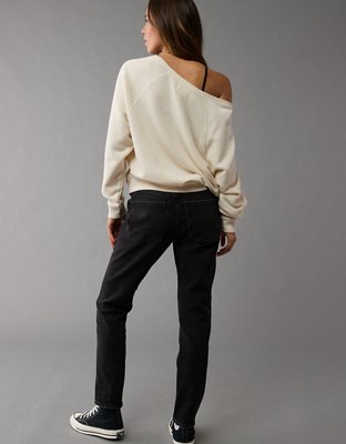 AE Oversized Off-The-Shoulder Sweatshirt