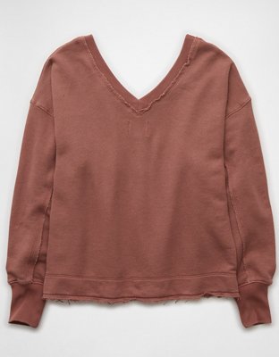 AE Saltwash Double V-Neck Sweatshirt