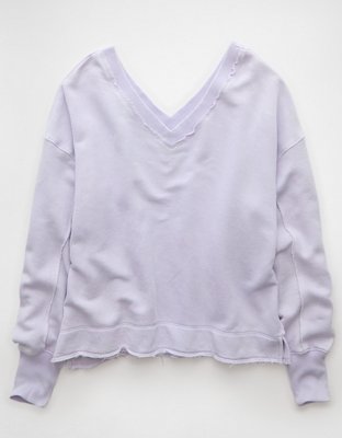 AE Saltwash Double V-Neck Sweatshirt