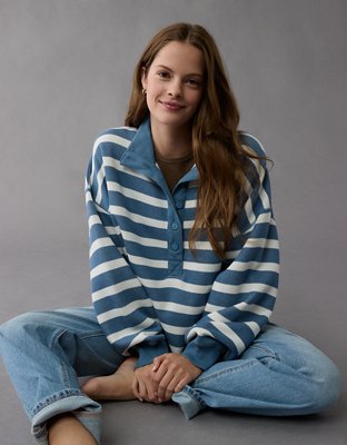 AE Big Hug Henley Sweatshirt