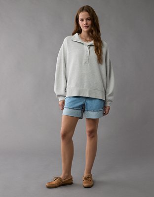 AE Big Hug Henley Sweatshirt