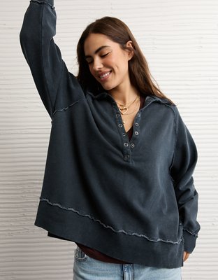 AE Big Hug Henley Sweatshirt