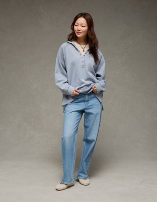 AE Big Hug Henley Sweatshirt