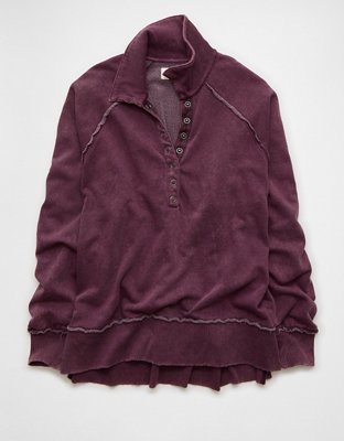 AE Big Hug Henley Sweatshirt