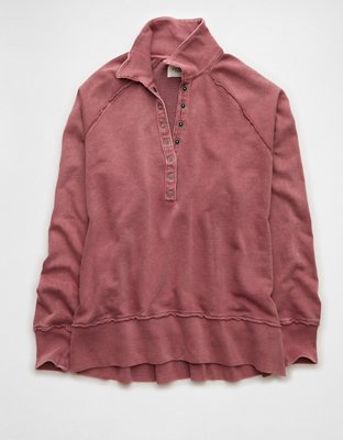 AE Big Hug Henley Sweatshirt