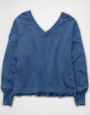 AE Saltwash Double V-Neck Sweatshirt
