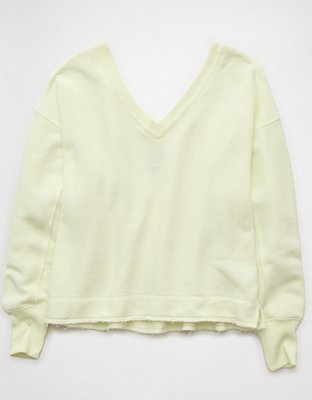 AE Saltwash Double V-Neck Sweatshirt