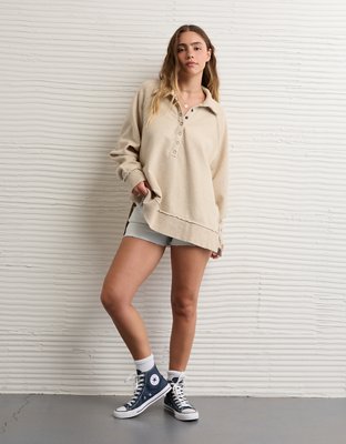 AE Big Hug Henley Sweatshirt