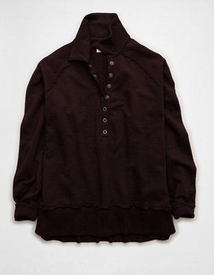 AE Big Hug Henley Sweatshirt