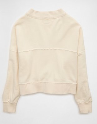 AE Saturday Fleece Cardigan Sweater