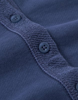 AE Saturday Fleece Button-Up Cardigan Sweater