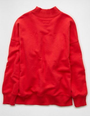 AE Everyday Luxe Mock Neck Sweatshirt