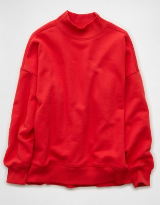 AE Everyday Luxe Mock Neck Sweatshirt