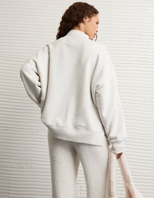 AE Everyday Luxe Mock Neck Sweatshirt