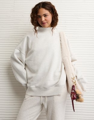 AE Everyday Luxe Mock Neck Sweatshirt