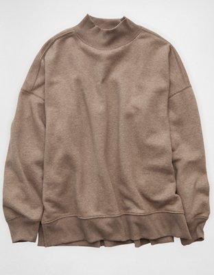 AE Everyday Luxe Mock Neck Sweatshirt
