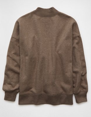 AE Everyday Luxe Mock Neck Sweatshirt