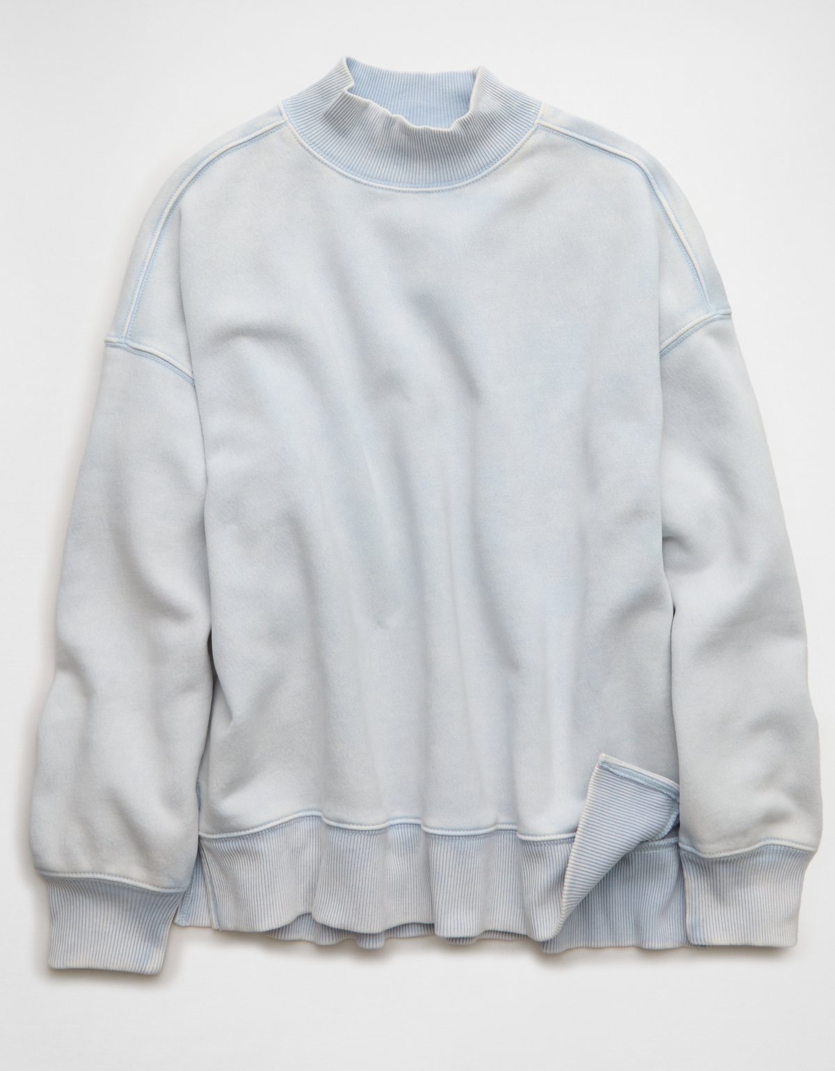 AE Everyday Luxe Mock Neck Sweatshirt - image 3