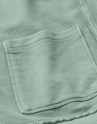 AE Saturday Fleece Cardigan Sweater