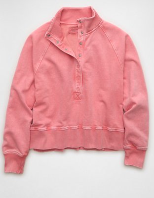 AE Fleece Henley Sweatshirt