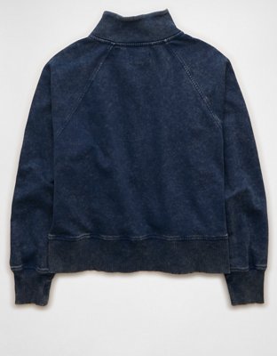 AE Big Hug Fleece Henley Sweatshirt