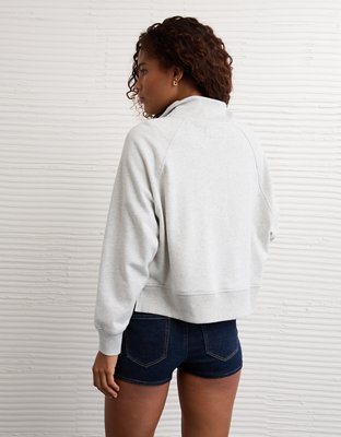 AE Big Hug Fleece Henley Sweatshirt