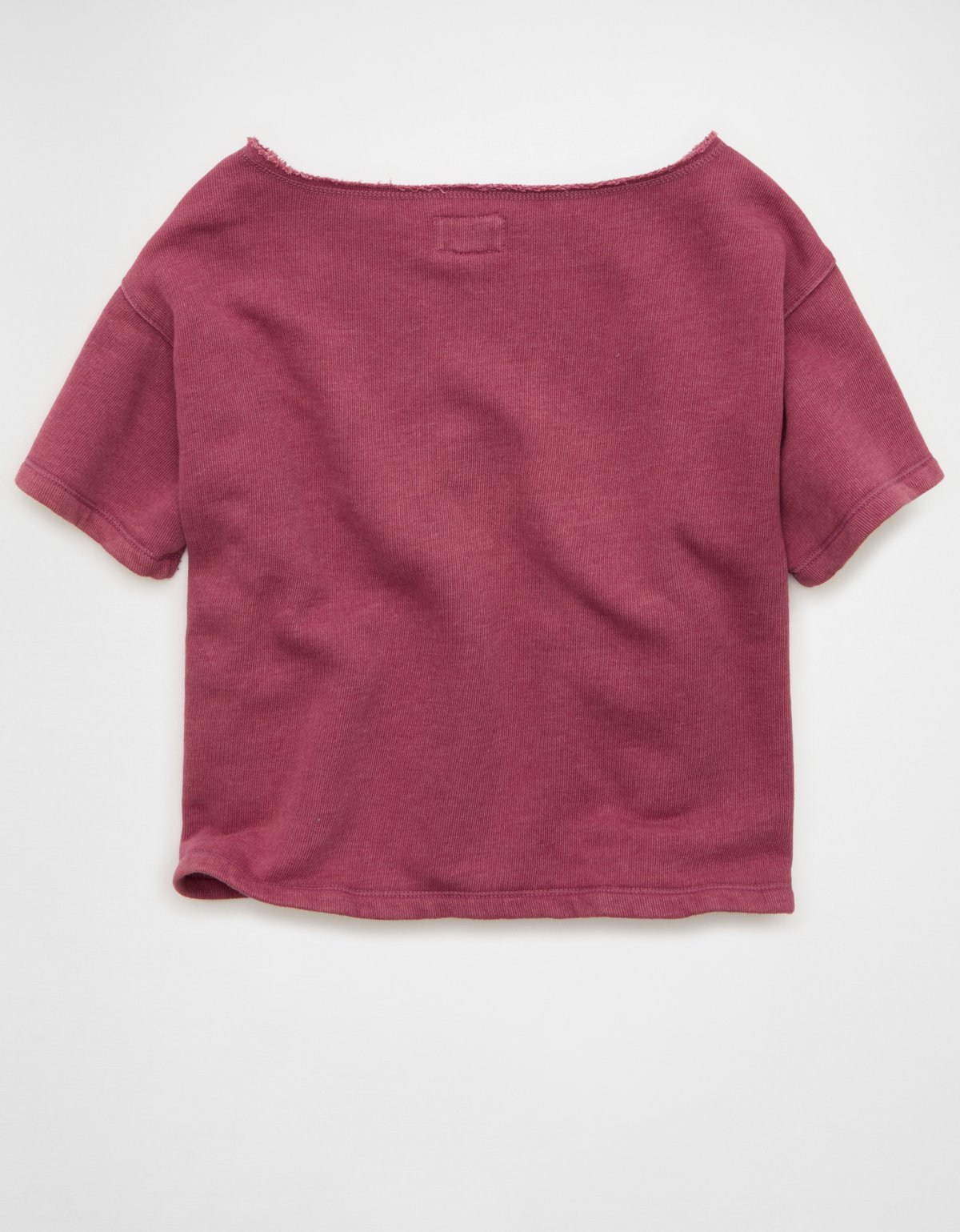 AE Off-the-Shoulder Short-Sleeve Sweatshirt - image 4
