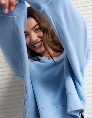 AE Cropped V-Neck Sweatshirt from American Eagle - $44.99
