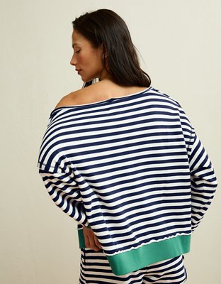 AE On a Roll Off-the-Shoulder Sweatshirt