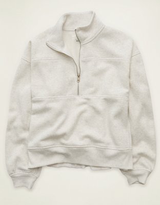 AE Everyday Luxe Quarter-Zip Sweatshirt