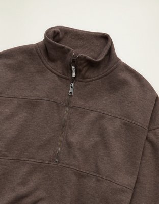 AE Everyday Luxe Quarter-Zip Sweatshirt