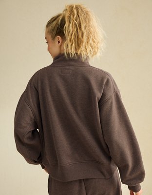AE Everyday Luxe Quarter-Zip Sweatshirt