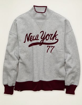 AE Everyday Luxe Mock Neck Sweatshirt