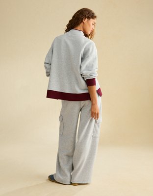 AE Everyday Luxe Mock Neck Sweatshirt
