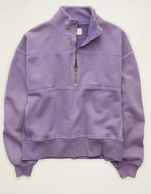 AE Everyday Luxe Quarter-Zip Sweatshirt