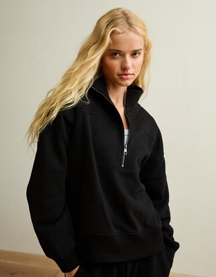 AE Everyday Luxe Quarter-Zip Sweatshirt