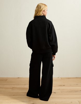 AE Everyday Luxe Quarter-Zip Sweatshirt