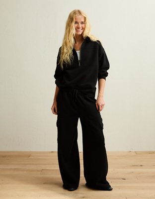 AE Everyday Luxe Quarter-Zip Sweatshirt