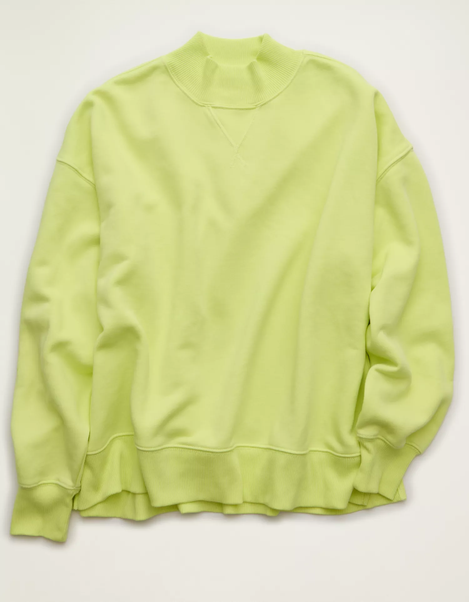 AE Everyday Luxe Mock Neck Sweatshirt - thumbnail 9