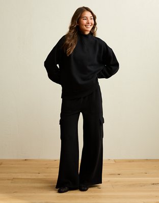 AE Everyday Luxe Mock Neck Sweatshirt