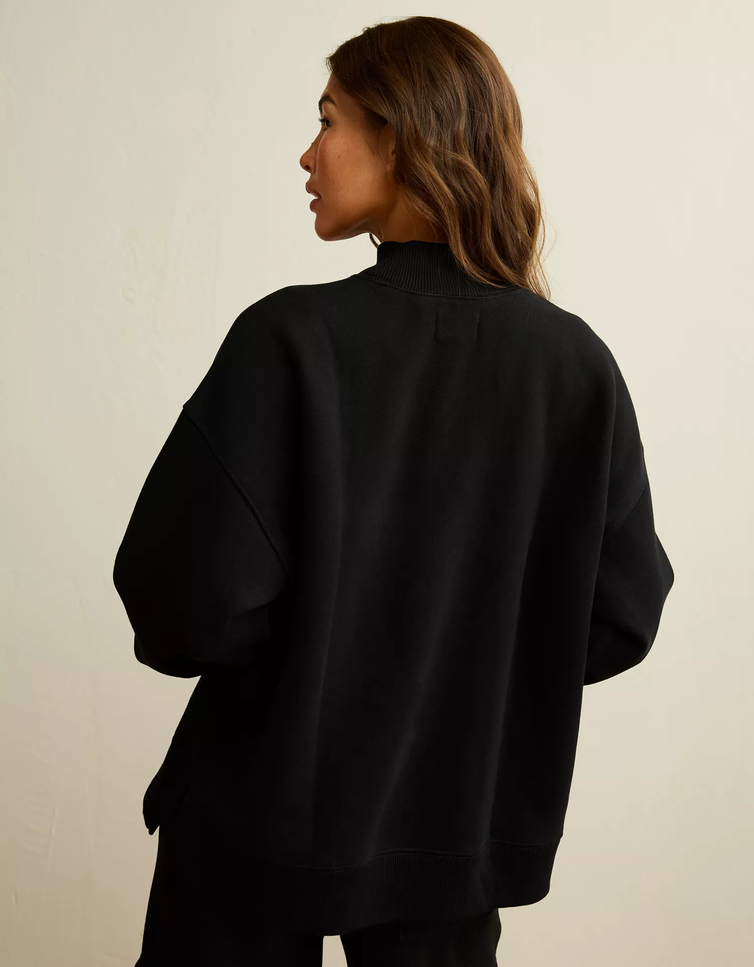 AE Everyday Luxe Mock Neck Sweatshirt - thumbnail 2