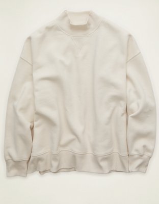 AE Everyday Luxe Mock Neck Sweatshirt