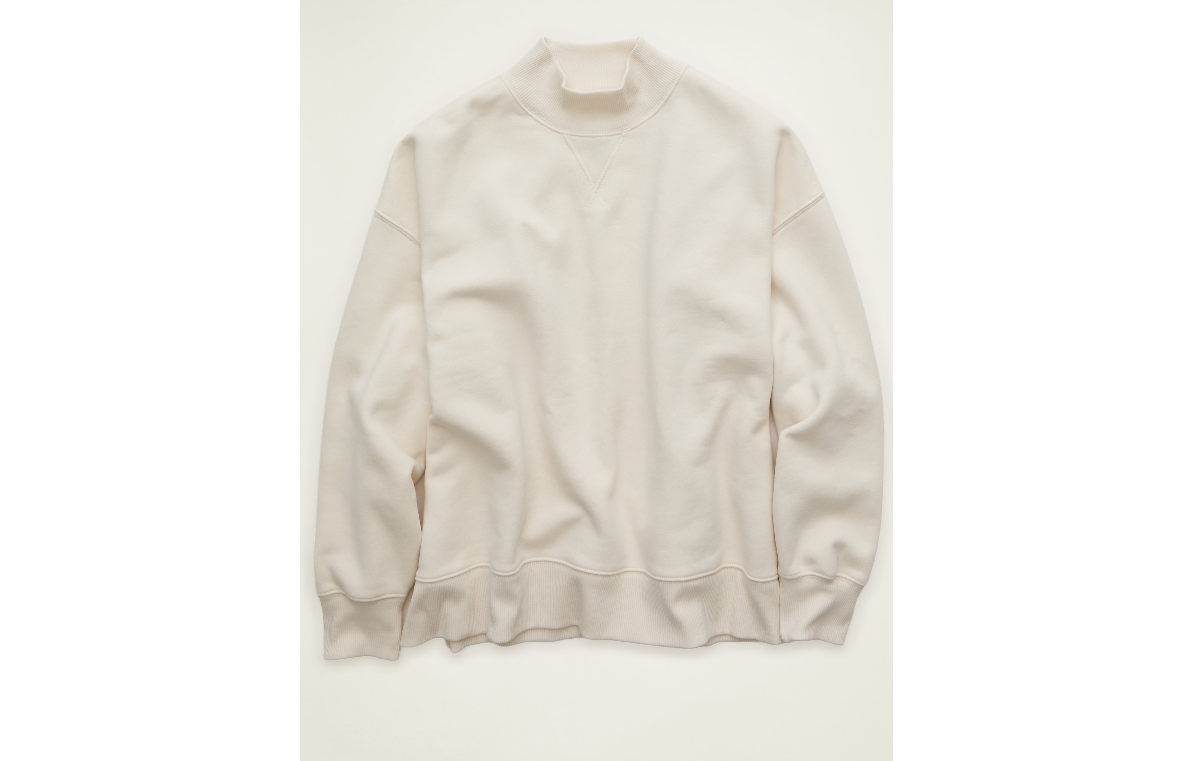 AE Everyday Luxe Mock Neck Sweatshirt