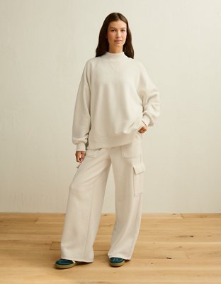 AE Everyday Luxe Mock Neck Sweatshirt