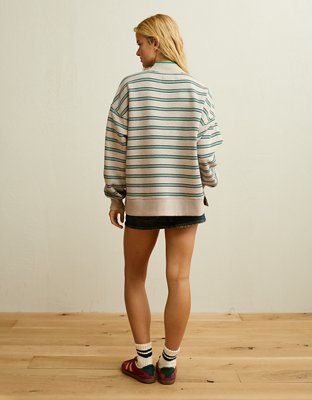 AE Everyday Luxe Mock Neck Sweatshirt