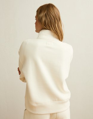 AE Everyday Luxe Quarter-Zip Sweatshirt